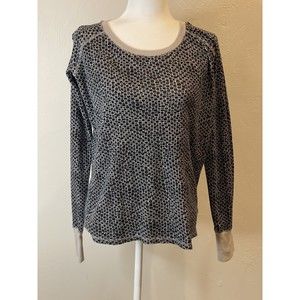 Columbia Henley Knit Lightweight Long Sleeve Top Size XL Ai1318
